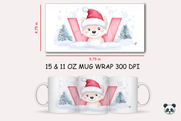 Christmas Baby Letter W with Wolf Mug Wrap: A Practical Guide for Creators and Gift Makers