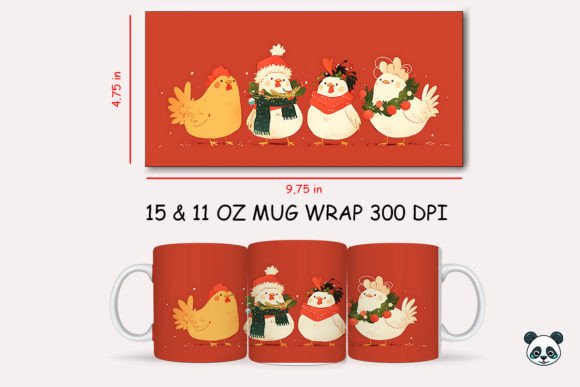 Christmas Chickens Mug Wrap Sublimation: A Practical Guide to Flawless 3D Designs