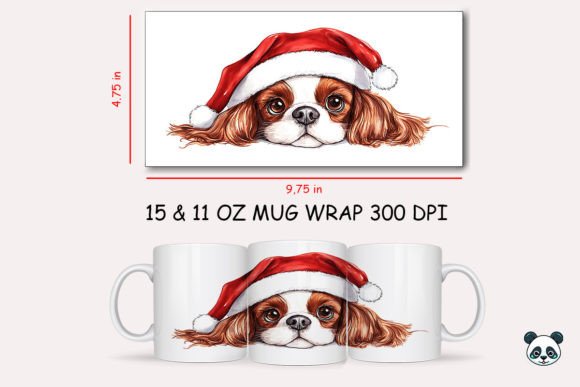 Creating Personalized Holiday Gifts with a Christmas Cavalier King Charles Spaniel Mug Wrap