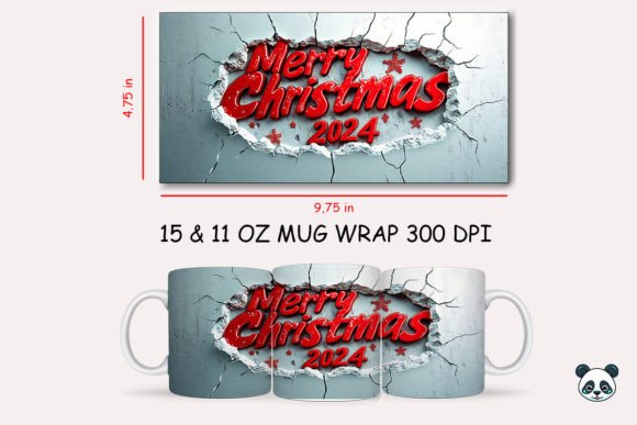 Creating Standout Holiday Gifts with the Merry Christmas 2024 3D Mug Wrap