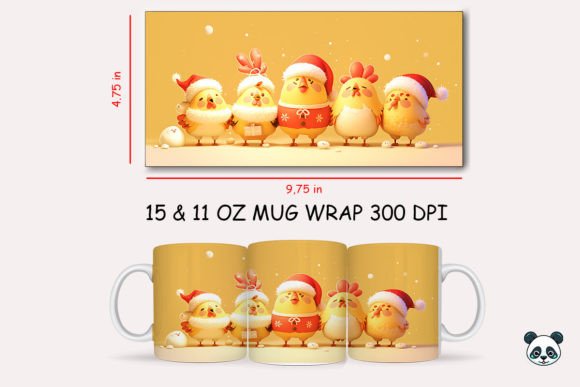 Cute Christmas Chickens 3D Mug Wrap: A Practical Guide to Flawless Sublimation