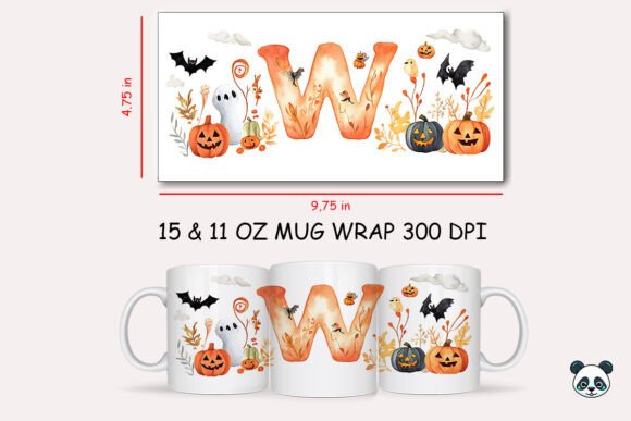 Designing with the Halloween Letter W Mug Wrap Sublimation 2: A Practical Guide for Custom Creators