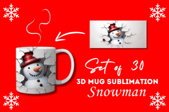 Mastering the 3D Snowman Mug Sublimation Mug Wrap for Holiday Gifts