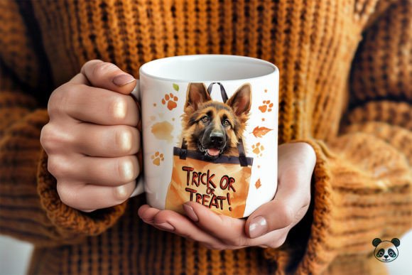 Mastering the German Shepherd Trick or Treat 3D Mug Wrap for Professional Sublimation Results