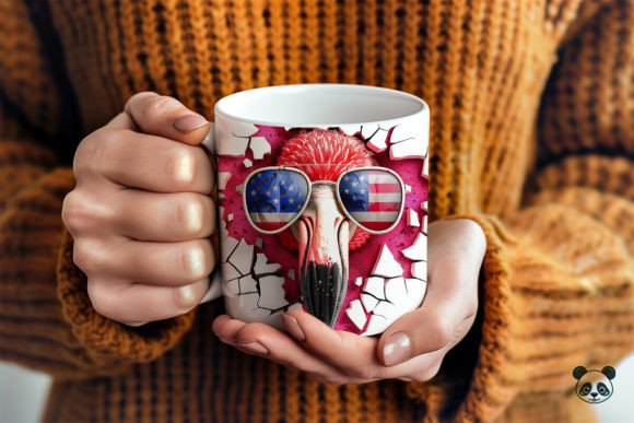Mastering the Patriotic Flamingo 3D Mug Wrap: A Guide to Modern Sublimation Design